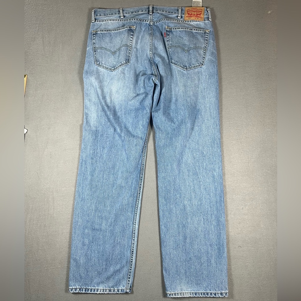 Levi’s 505 Regular Fit Straight Leg Blue Denim Jeans Men’s Size 40x32